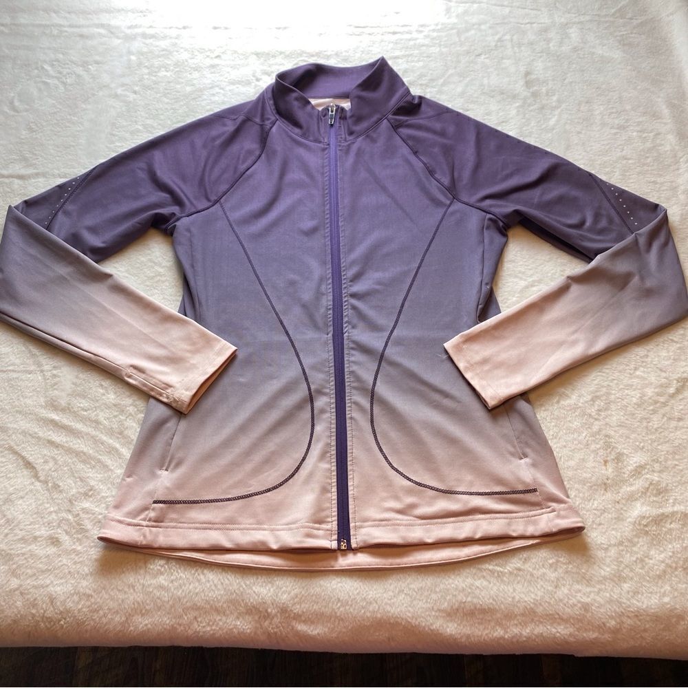 Shape Brand Purple/pink Ombré Track Jacket